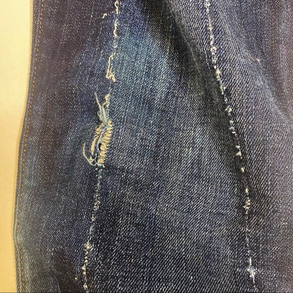 Joe’s Jeans Mens Williams Slim Fit Collectors Edition Distressed Dark Blue Wash - Picture 7 of 12